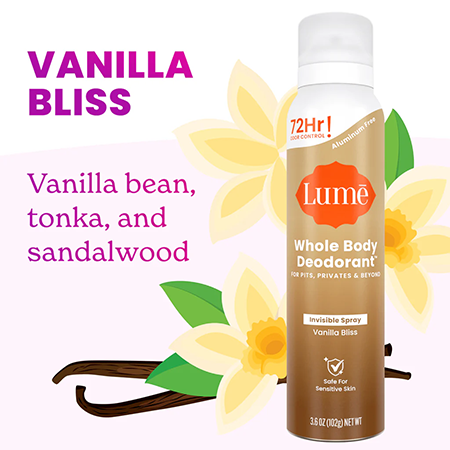 private label full body deodorant spray for gentle all day freshness